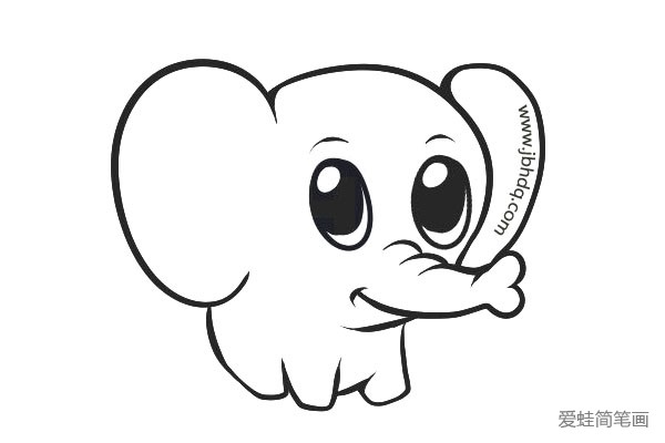 大象简笔画怎么画
