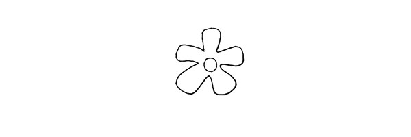 3.注意花瓣的形状.画的时候慢一些。