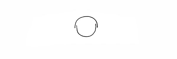 2.再画出一条曲线表示哪吒的头部。