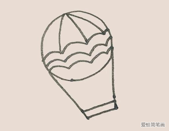 简笔画之热气球