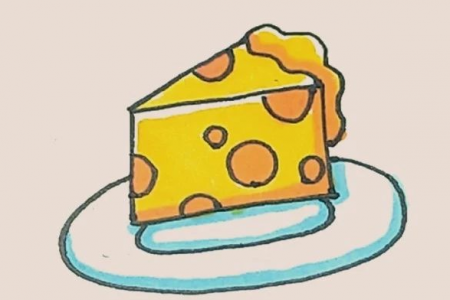 简笔画之奶酪
