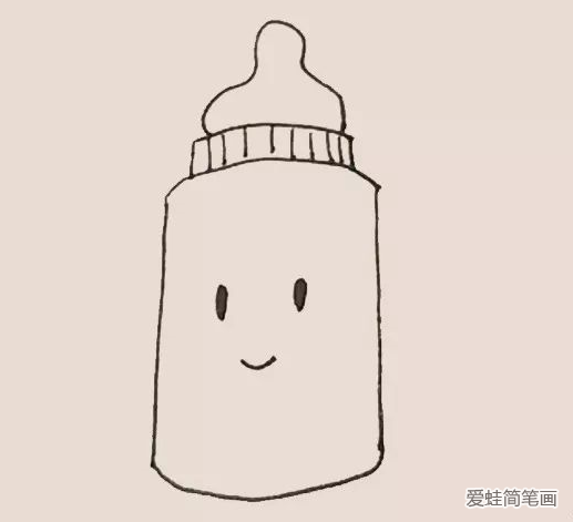 简笔画之奶瓶