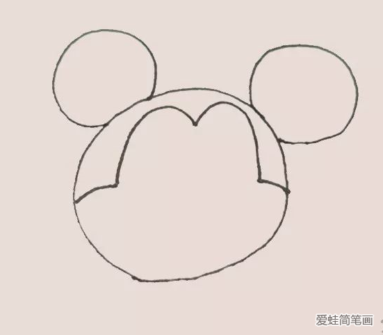 米老鼠简笔画