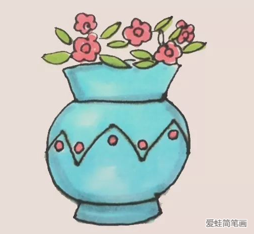 花瓶简笔画