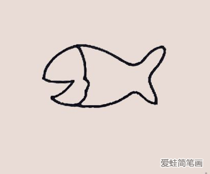 小鱼简笔画