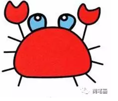 横着走的小螃蟹怎么画？