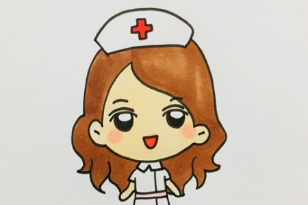 护士怎么画的简单又漂亮