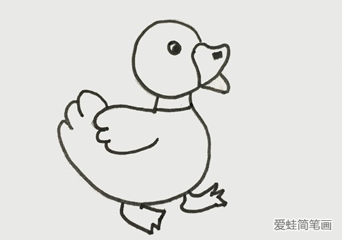小鸭子怎么才能画的漂亮