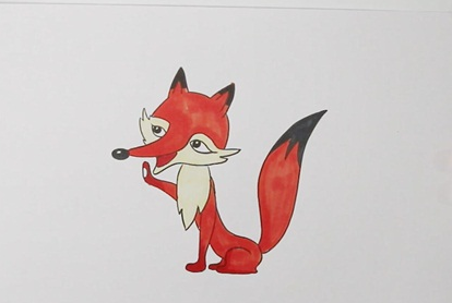 狐狸简笔画