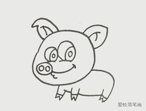 小猪是怎么画的