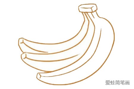 香蕉简笔画