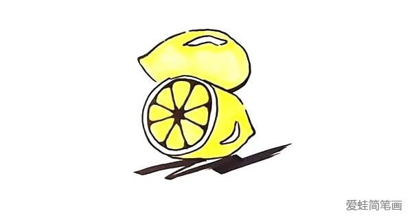 柠檬简笔画