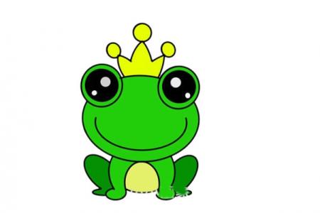 青蛙王子怎么画简笔画