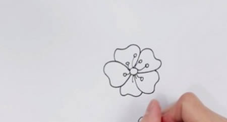 樱花怎么画简单又漂亮