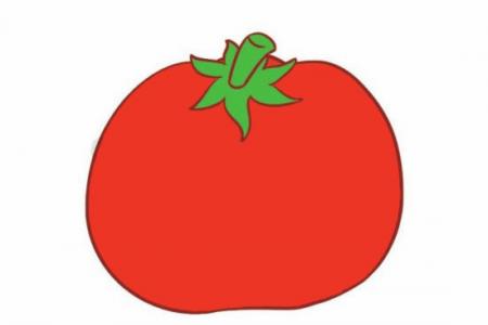 西红柿简笔画