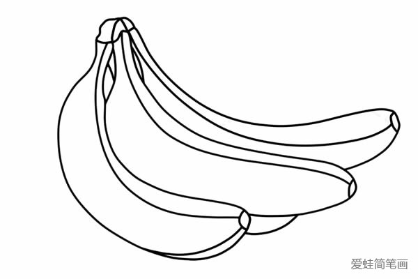 香蕉怎么画简笔画