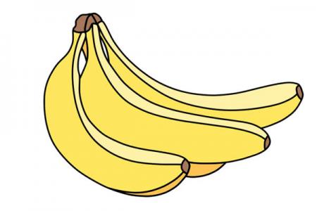 香蕉怎么画简笔画