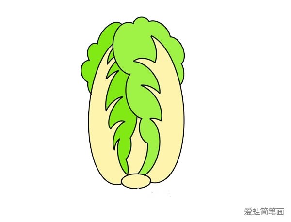 绿色蔬菜简笔画 简单图片
