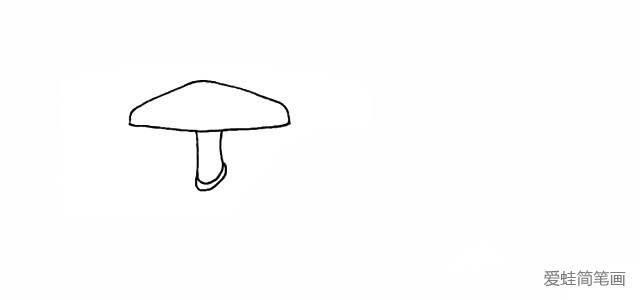 一组蘑菇简笔画