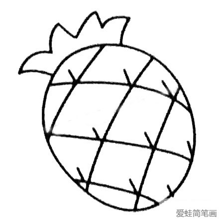 菠萝简笔画