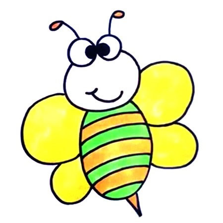蜜蜂简笔画