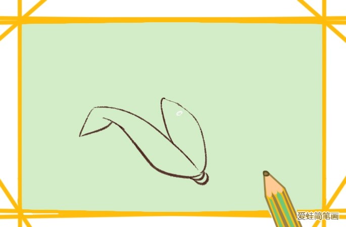 玉米简笔画