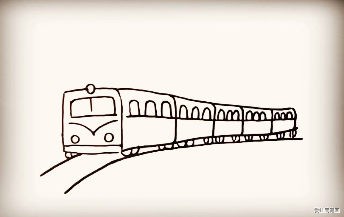 火车简笔画