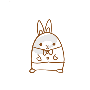 兔子先生简笔画