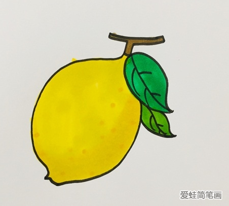 柠檬简笔画