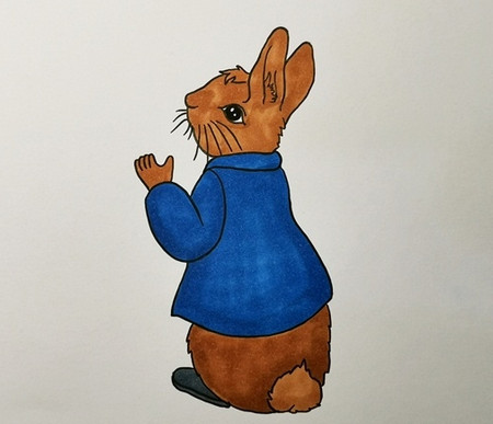彼得兔简笔画