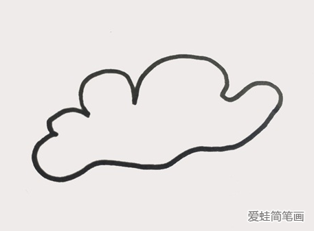 简单的云怎么画