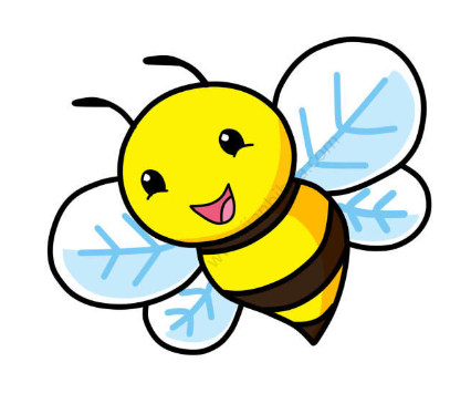 可爱的小蜜蜂简笔画画法