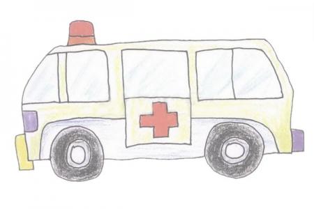 救护车简笔画
