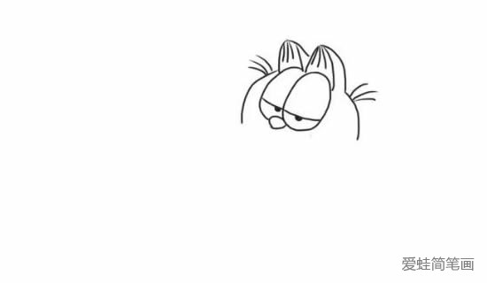 加菲猫简笔画