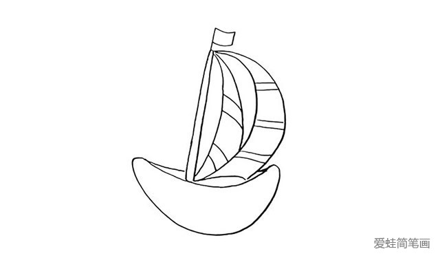 帆船如何画
