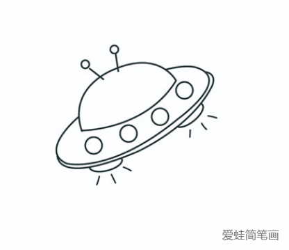 UFO简笔画