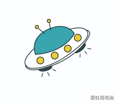 UFO简笔画