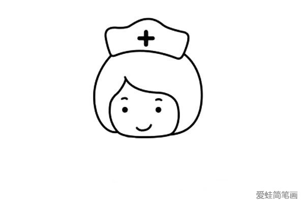 女护士的简单画法