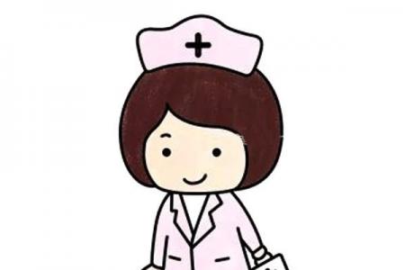 女护士的简单画法