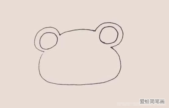 青蛙王子简笔画