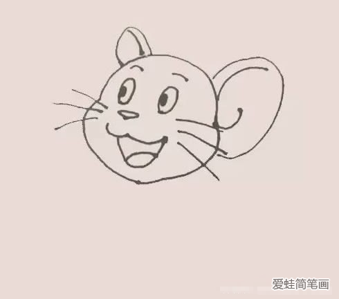 猫和老鼠杰瑞简笔画