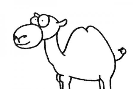 骆驼的简单画法