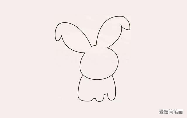 简单又可爱的小兔子画法