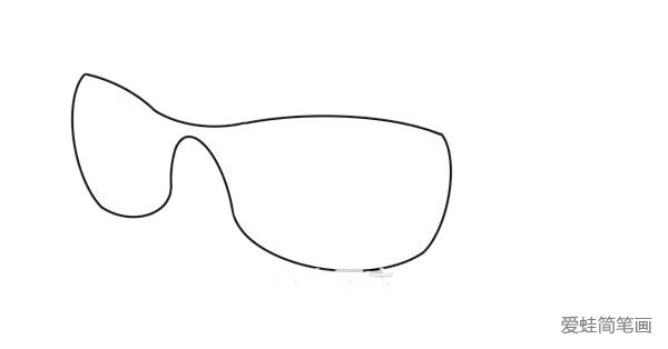 怎么画一副眼镜