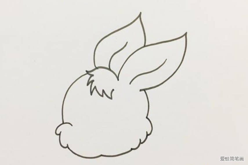 超级可爱的小兔子简笔画