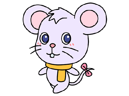 可爱的母老鼠简笔画怎么画好看