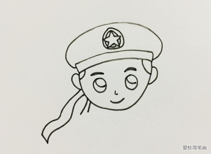 中国海军军人怎么画