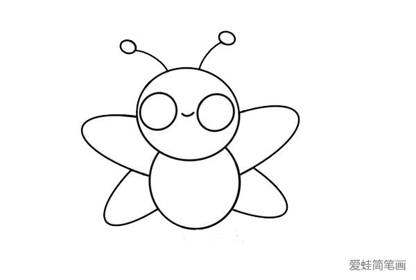 蜜蜂的步骤怎么画