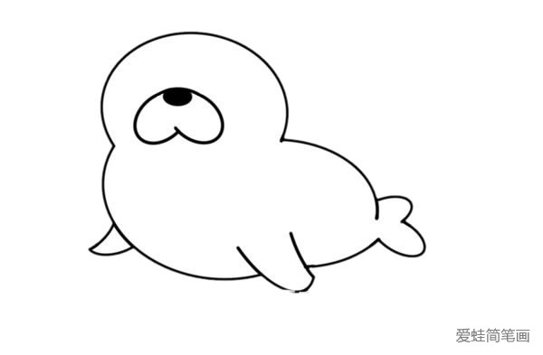 海狮怎么画才可爱