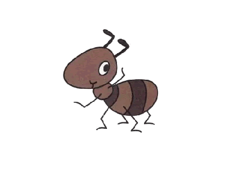 蚂蚁Q版画